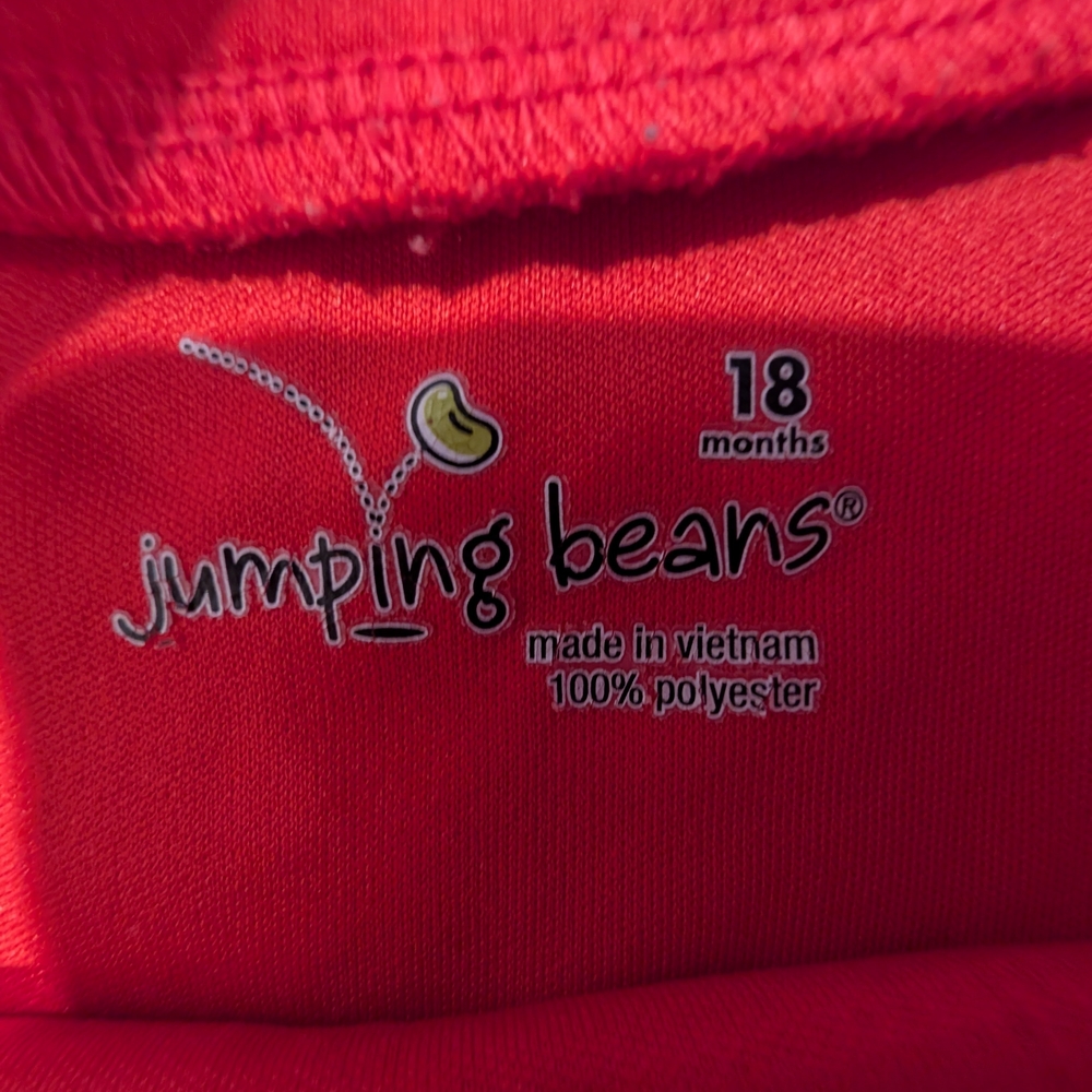 Champion 18M Red Baseball Tee and Navy Shorts Set - Picture 3 of 3